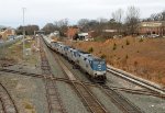 AMTK 25 leads train P092-19 at Boylan